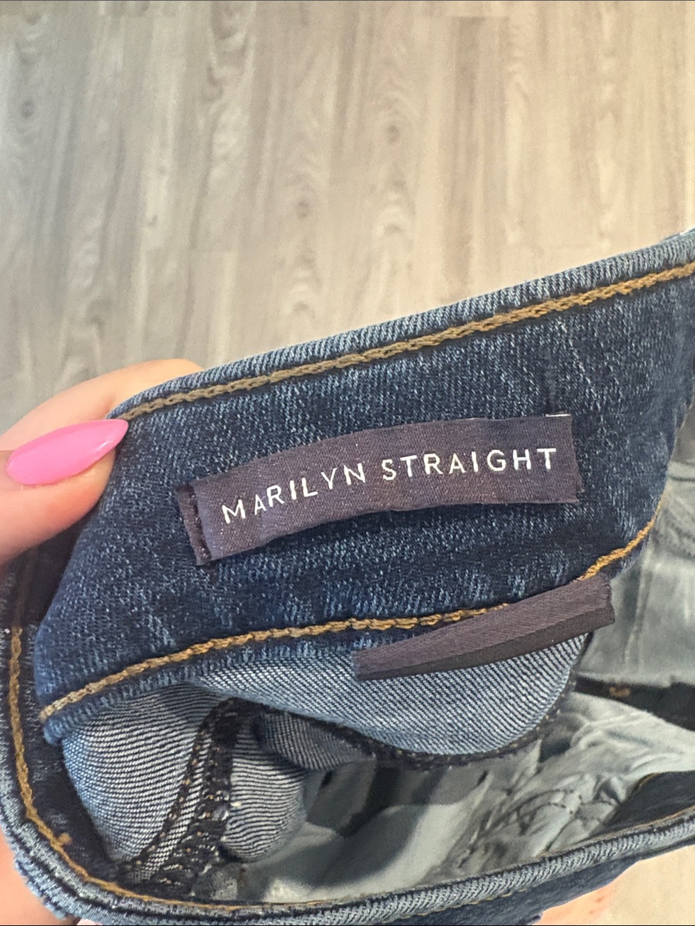 NWT NYDJ Marilyn Straight Jeans - Picture 3 of 4